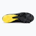Football boots New Balance Tekela Team Low V5 FG black 100/punch yellow/fire cracker 4