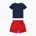 Children's set New Balance Contrast Athletic Tee & Nylon Short nb navy 2