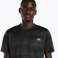 Men's T-shirt New Balance Athletics Printed black/grey 5