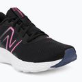 Women's running shoes New Balance Fresh Foam 411's V3 black/real pink/blue oyster 7
