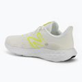 Women's running shoes New Balance Fresh Foam 411's V3 sea salt/alkaline green/white 3