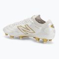 Football boots New Balance Elite V3 FG sea salt multi/gold metallic 3