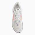 Men's running shoes New Balance 1080'S V15 103 white/pink heat/tangerine heat 5