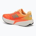 Women's running shoes New Balance FuelCell Rebel V5 tangerine heat/silver metallic 3