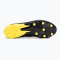 Children's football boots New Balance Tekela Team V5 black 100/punch yellow/fire cracker 4