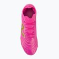 Football boots New Balance Tekela Pro Low V5 FG pink heat/metallic gold/pink satin 5
