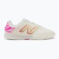 Football boots New Balance Furon Pro V8 IN pink heat/sea salt/gold metallic 2