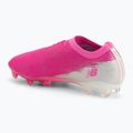 Football boots New Balance Furon Elite V8 SG pink heat/sea salt/gold metallic 3