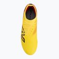 Football boots New Balance Furon Elite V8 FG punch yellow/black 100/fire cracker 5