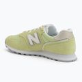 Women's shoes New Balance 373's V2 dry lime/dark silver metallic 3