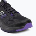 Women's running shoes New Balance Fresh Foam 410's V9 black/electric indigo/afterglow 7