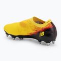 Football boots New Balance Furon Elite V8 SG punch yellow/black 100/fire cracker 3