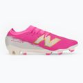 Football boots New Balance Furon Team V8 FG pink heat/sea salt/gold metallic 2