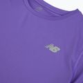 Women's running top New Balance Essentials electric purple 3