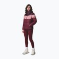 Women's insulated jacket Columbia Puffect II Colorblock rich wine/eraser pink/moonvista 2