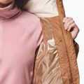 Women's insulated jacket Columbia Pike Lake canoe/camel brown/dark stone 10