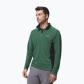 Men's fleece sweatshirt Columbia Klamath Range II HZ Rain Forest/Black 4