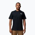 Trekking T-shirt męska Columbia Explorers Canyon Back black/peaks and waves