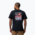 Trekking T-shirt męska Columbia Explorers Canyon Back black/peaks and waves 3