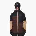 Men's snowboard jacket Columbia Coreshot tobacco/black/canoe