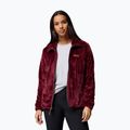 Women's sweatshirt Columbia Fire Side II Sherpa Full Zip rich wine 4