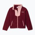 Children's fleece sweatshirt Columbia Sequoia Grove Full Zip Fleece rich wine/eraser pink