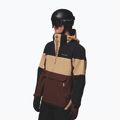 Men's snowboard jacket Columbia Coreshot Shell Anorak tobacco/canoe/black 4