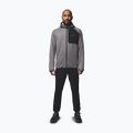 Men's sweatshirt Columbia Triple Canyon Grid Fleece Hooded Full Zip II city grey/black 2