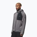 Men's sweatshirt Columbia Triple Canyon Grid Fleece Hooded Full Zip II city grey/black 4
