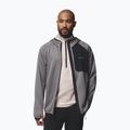 Men's sweatshirt Columbia Triple Canyon Grid Fleece Hooded Full Zip II city grey/black 5