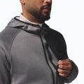 Men's sweatshirt Columbia Triple Canyon Grid Fleece Hooded Full Zip II city grey/black 7
