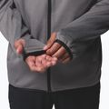 Men's sweatshirt Columbia Triple Canyon Grid Fleece Hooded Full Zip II city grey/black 9