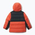 Children's insulated jacket Columbia Pike Lake II Hooded zing/black 2