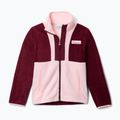 Men's sweatshirt Columbia Back Bowl II Full Zip rich wine/satin pink