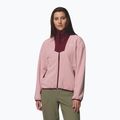 Women's sweatshirt Columbia Sequoia Grove Full Zip eraser pink/rich wine 4