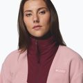 Women's sweatshirt Columbia Sequoia Grove Full Zip eraser pink/rich wine 6