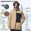 Men's ski jacket Columbia Winter District III canoe/black 15
