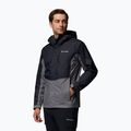 Men's rain jacket Columbia Pouring Adventure III black/city grey 4