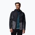 Men's rain jacket Columbia Pouring Adventure III black/city grey 5