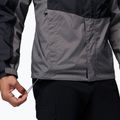 Men's rain jacket Columbia Pouring Adventure III black/city grey 8