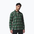 Men's shirt Columbia Flare Gun Stretch Flannel rain forest trails edge plaid