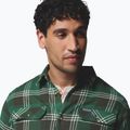 Men's shirt Columbia Flare Gun Stretch Flannel rain forest trails edge plaid 6