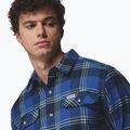 Men's shirt Columbia Flare Gun Stretch Flannel mtn blue trails edge plaid 6