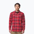 Men's shirt Columbia Flare Gun Stretch Flannel mtn red trails edge plaid