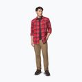 Men's shirt Columbia Flare Gun Stretch Flannel mtn red trails edge plaid 2