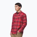 Men's shirt Columbia Flare Gun Stretch Flannel mtn red trails edge plaid 4