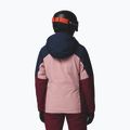Women's ski jacket Columbia Liftline eraser pink/collegiate navy/rich wine 3
