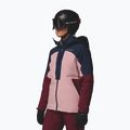 Women's ski jacket Columbia Liftline eraser pink/collegiate navy/rich wine 4