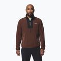 Men's sweatshirt Columbia Sequoia Grove Half Zip Fleece tobacco/black