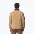 Men's sweatshirt Columbia Sequoia Grove Half Zip Fleece canoe/dark stone/tobacco 3